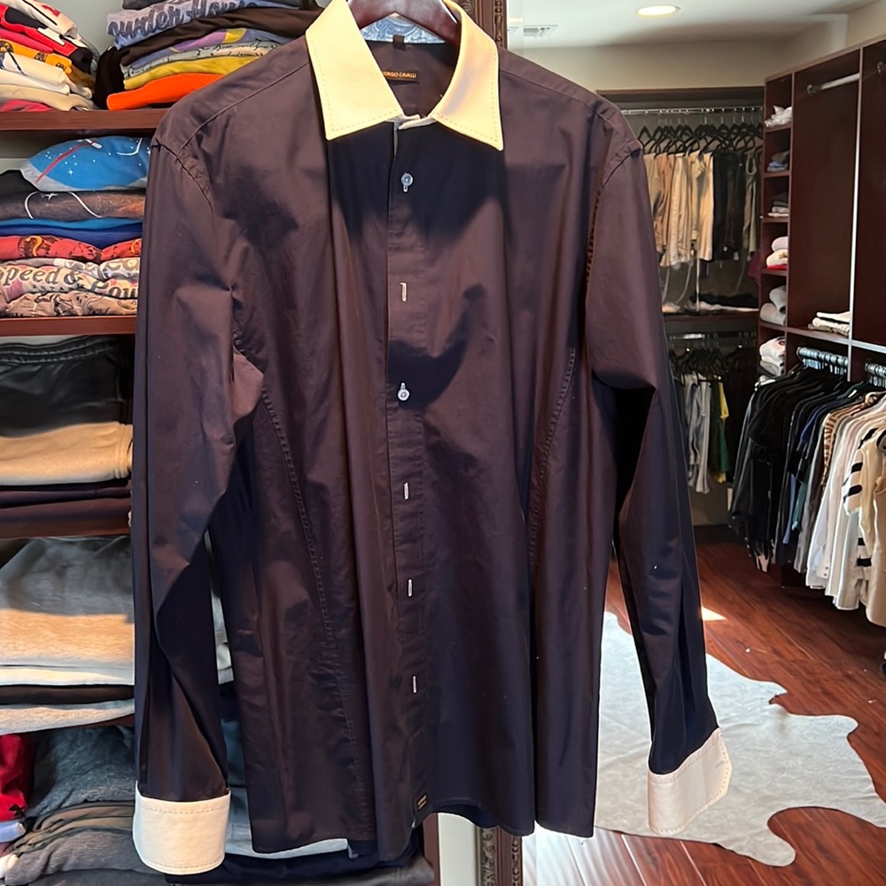 Giorgio Cavalli Mens dress shirt